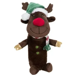Julekurven|Plyslegetøj Til Hunde^Trixie Xmas Bamser | Plastflaske i maven