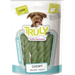 Godbidder Og Gnaveben^Truly Dog Dental Ropes | 95g