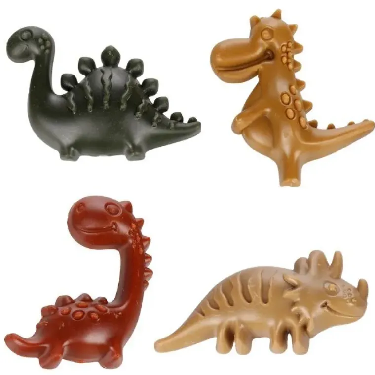 Godbidder Og Gnaveben^Flamingo Vegetar Snack Dino | Medium | 1stk.