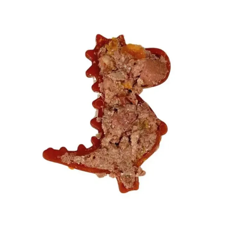 Godbidder Og Gnaveben^Flamingo Vegetar Snack Dino | Medium | 1stk.