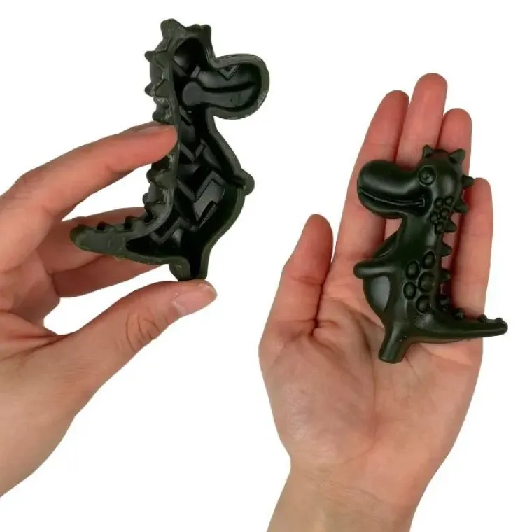 Godbidder Og Gnaveben^Flamingo Vegetar Snack Dino | Medium | 1stk.