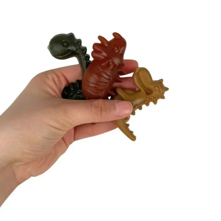 Godbidder Og Gnaveben^Flamingo Vegetar Snack Dino | Small | 1stk.