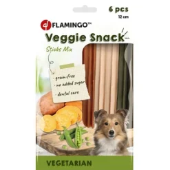 Godbidder Og Gnaveben^Flamingo Veggie Snack Sticks Mix