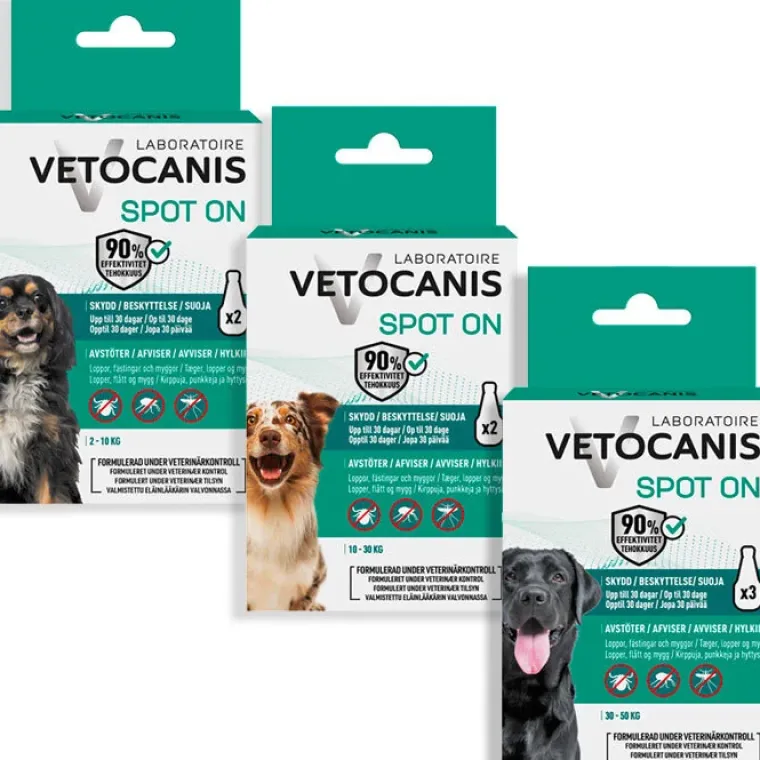 Helse Til Hunde^Vetocanis Anti-parasit Spot on Hund