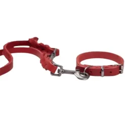 Hundesnor^Walk'it Dressurline læder/antik sølv | OUTLET Blå