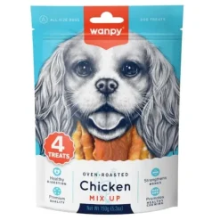 Godbidder Og Gnaveben^Wanpy Chicken mixed varianter | 150g