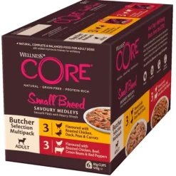 Hundemad|Hundeferien^Wellness CORE Savoury Medleys Butcher | 6 pakker