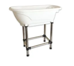 Blower, Badekar Og Trimmebord^PHOENIX White Mini Booster | hundebadekar