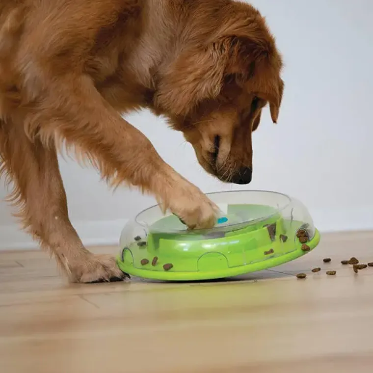 Aktivitetslegetøj Til Hunde|Madskål Og Vandskål^Nina Ottosson Wobble Bowl |