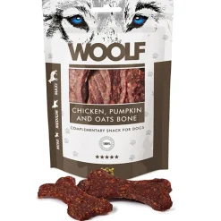 Godbidder Og Gnaveben|Halloween^WOOLF Chicken, Pumpkin & Oats Bone | 100g